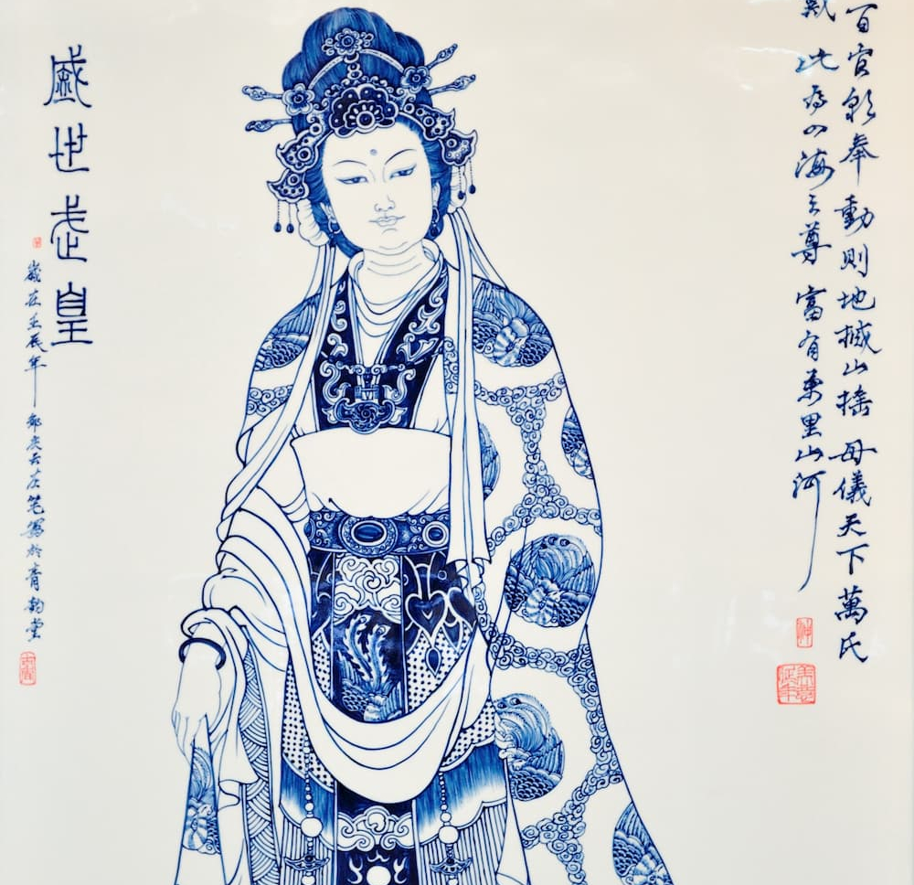 Nữ Hoàng Võ Tắc Thiên, Thầy Pháp Tạng, Lâu đài gương